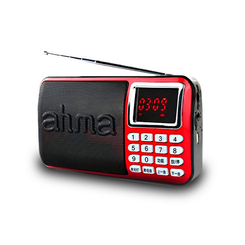 Aihua New 158 Plug Audio Audio Old Talk stereo music MP3 player plug the UDB disk