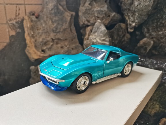 Jada 1:24 Corvette 1969 Corvette Stingray Zl-1 Alloy Car Model