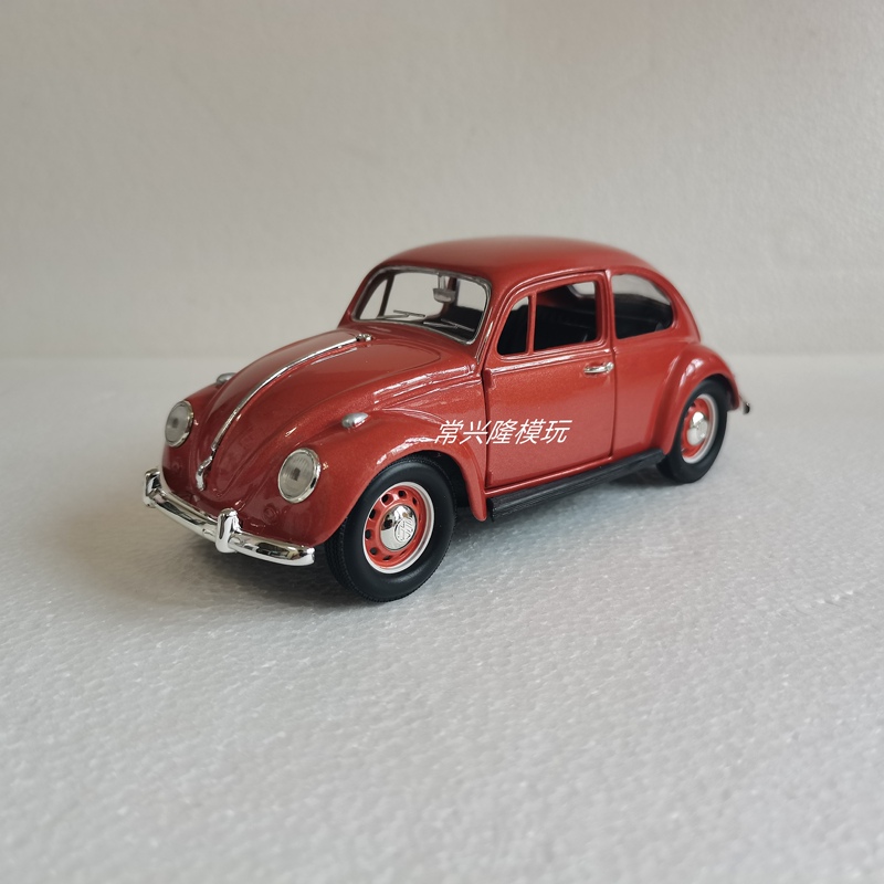 1:24 Yiming Road Eagle Volkswagen Beetle 1967 Volkswagen Retro Alloy Classic Car Model