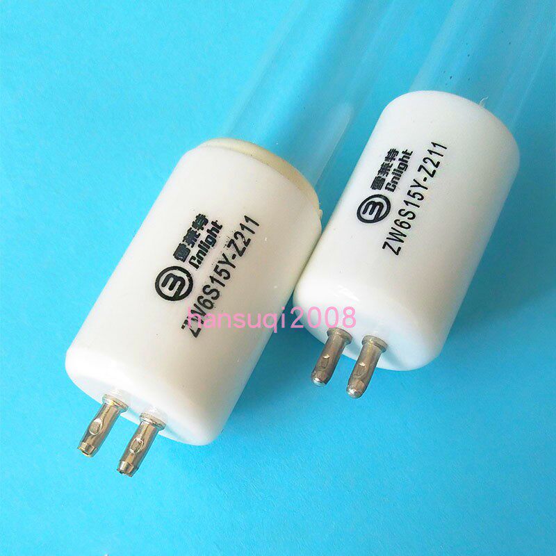 Sherlett 6W Disinfection Lamp ZW6S15Y-Z211 High Ozone Ultraviolet Sterilization Lamp
