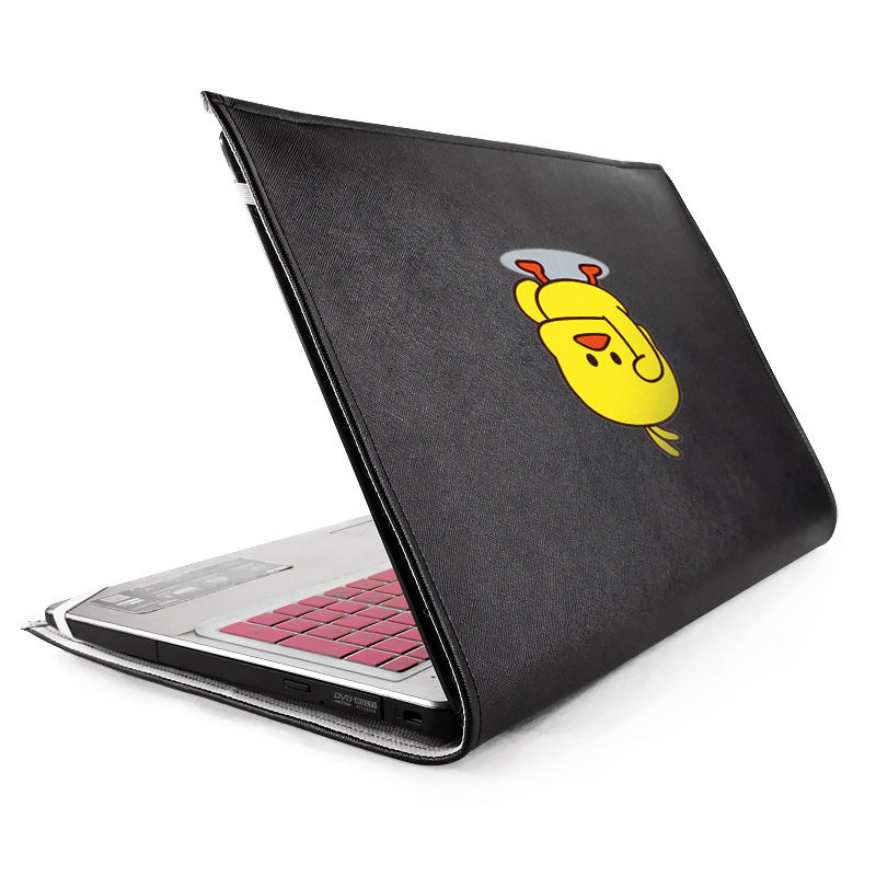 Super-fire small yellow duck laptop computer protective sleeve cute computer dust cover cartoon computer cover dust cover