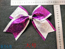 Shiny Pics Purple La La Aerobics Games Full Competition Bow Headwear floral headdress Hair Hair
