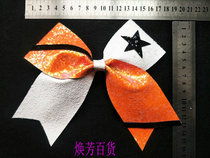 Flower ball five star cheerleading aerobics technique headwear floral headdress hair accessories standing red yellow blue white and black full mail discount