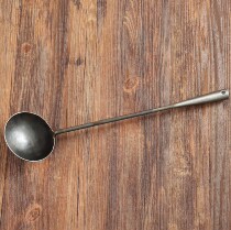Iron spoon spoon fried spoon blacksmith forging spoon