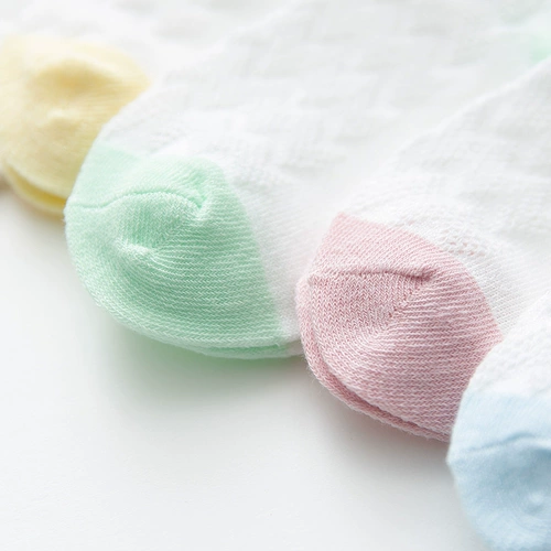 Летние носки для раннего возраста подходит для мужчин и женщин для девочек, средней длины, 0-5-12 лет