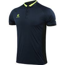 Kelme basketball referee uniform sports polo shirt for men and women lapel running fitness quick-drying custom kelme T-shirt summer