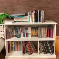 Childrens bookcase bookshelf European multifunctional storage cabinet toy storage cabinet living room senior lattice cabinet bookshelf wooden cabinet