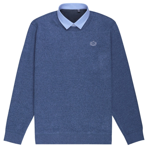 Зимний флисовый коралловый комплект, утеплённая рубашка, трикотажный свитер