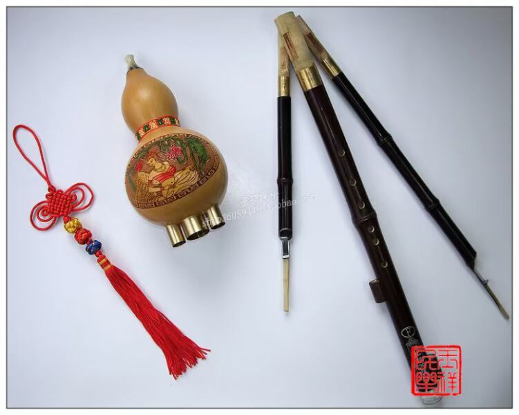 Một giai điệu, vận chuyển ★ cửa hàng Zizhu dưa chuột ba giai điệu có thể tháo rời ★ Cửa hàng nhạc cụ quốc gia Vân Nam dan ty ba