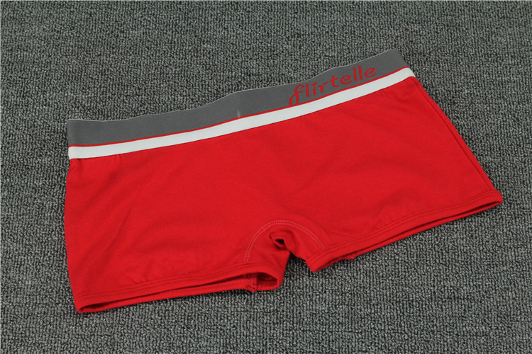 Tt quần lót đẹp trai T vẻ đẹp P bông tam giác boxer nữ đồ lót les trung tính đồ lót quần giản dị quần áo lót