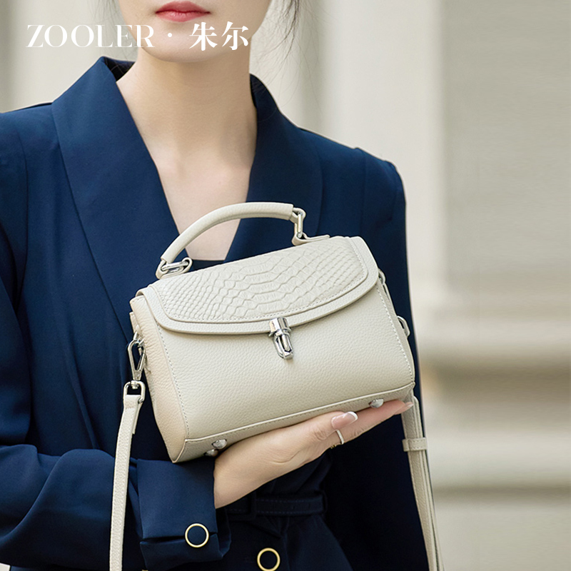 Jul Exquisite Handbag for Women 2026 New Fashion Genuine Leather Women's Bag High-End White Small Bag Handbag Crossbody Bag Jul Exquisite Handbag for Women 2026 New Fashion Genuine Leather Women's Bag High-End White Small Bag Handbag Crossbody Bag