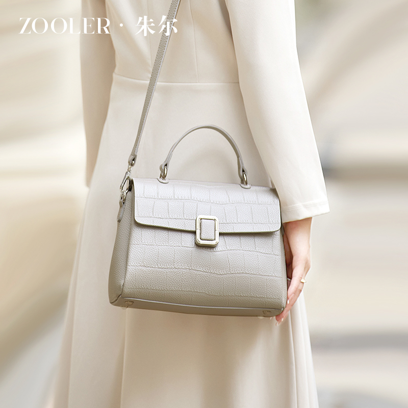 Juel Light Luxury Genuine Leather Bag for Women 2026 New Fashion Simple Shoulder Handbag Summer Elegant Crossbody Bag Juel Light Luxury Genuine Leather Bag for Women 2026 New Fashion Simple Shoulder Handbag Summer Elegant Crossbody Bag