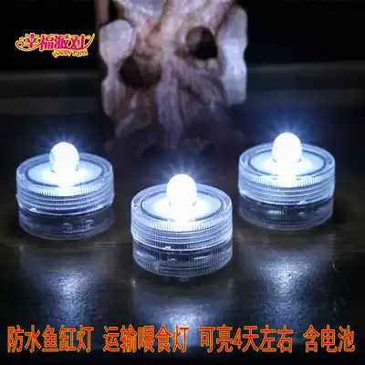 Waterproof LED small color lamp battery small bulb color diving lamp bead waterproof candle transportation feeding bird food fish tank lamp