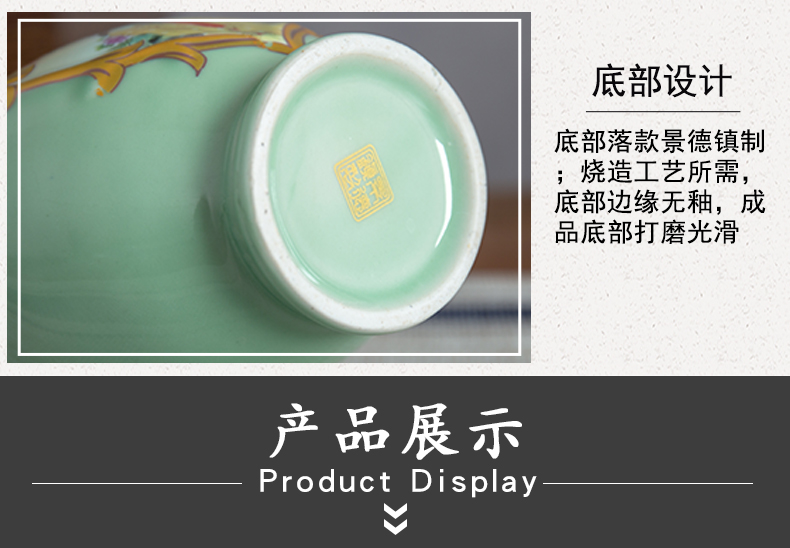 Jingdezhen ceramic wine bottle with glass creative points in the four most beautiful women home 1 catty seal wine jar