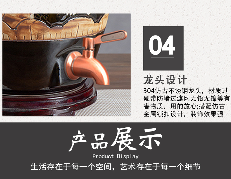 Jingdezhen ceramic jars mercifully wine liquor cylinder 10 jins 20 jins 30 jins 50 with leading domestic sealed bottles