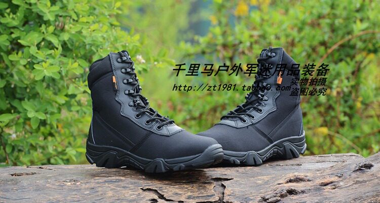 Bottes militaires pour homme - porter - Ref 1402403 Image 29