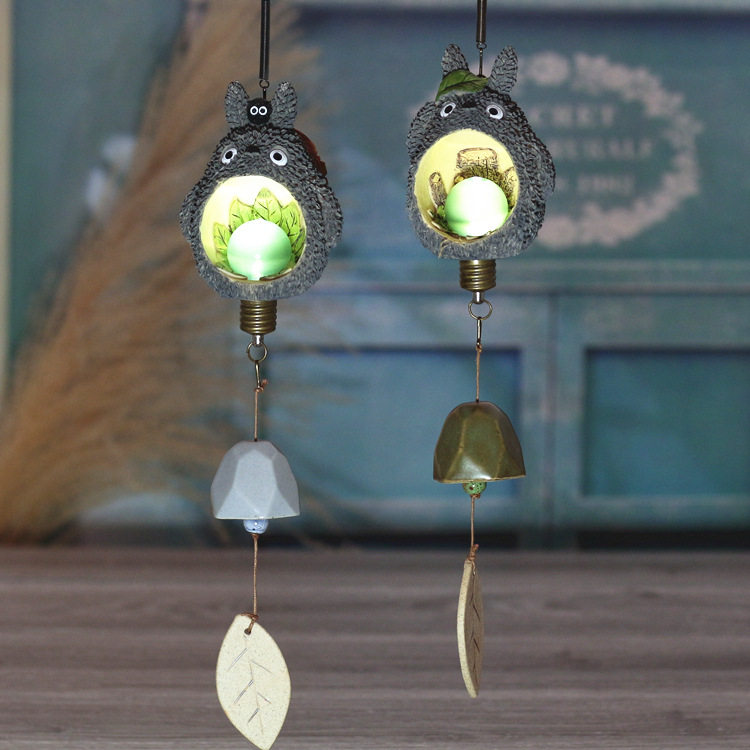Cute chincho wind chime hanging door decoration micro landscape car pendant creative girl birthday gift door bell