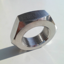 304 Stainless steel pipe thread nut Pipe thread nut Hexagonal pipe thread nut G1 2G3 4G3 8G1 4