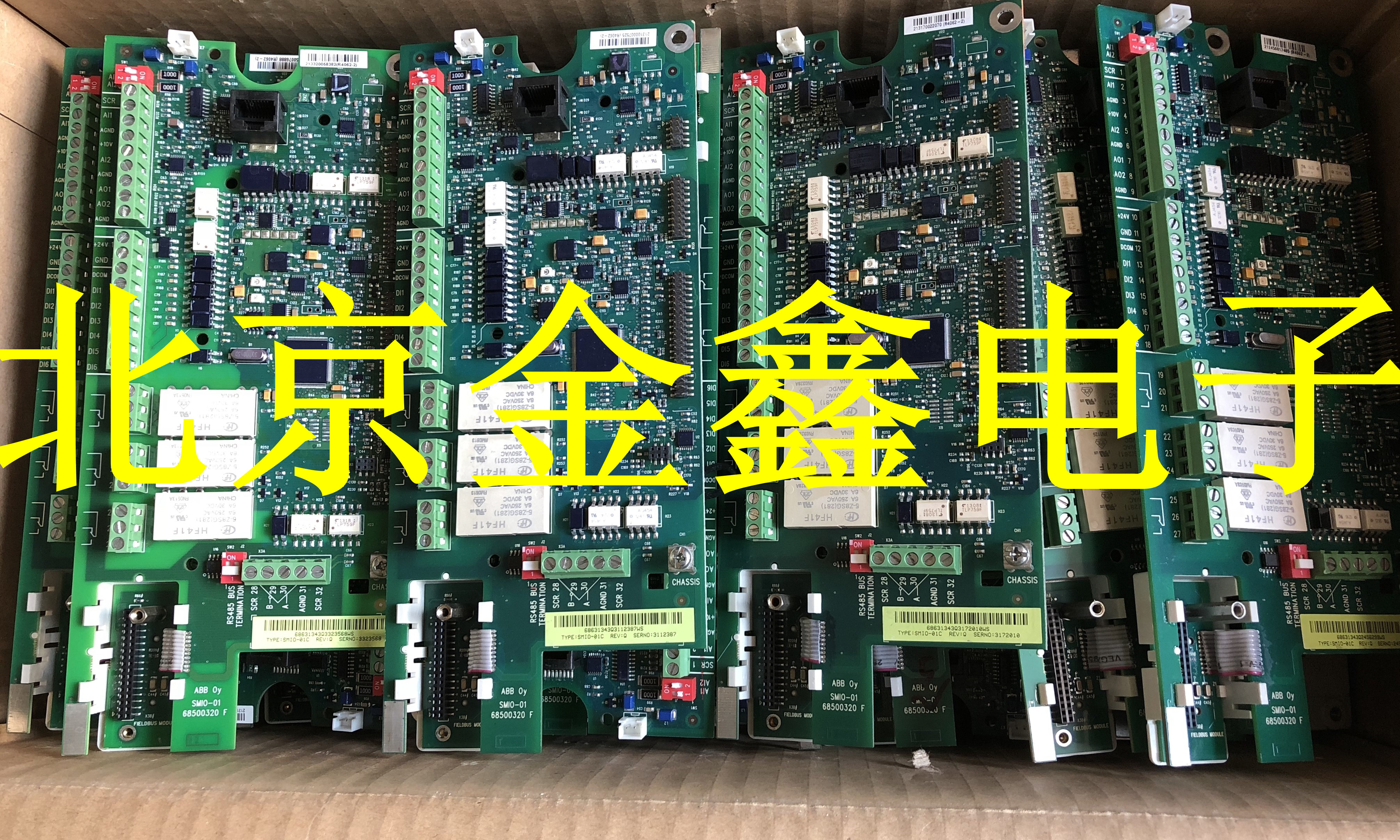 The original dismantling machine ABBACS510 and ACS550 main control board SMIO-01C have a good appearance and can modify the power