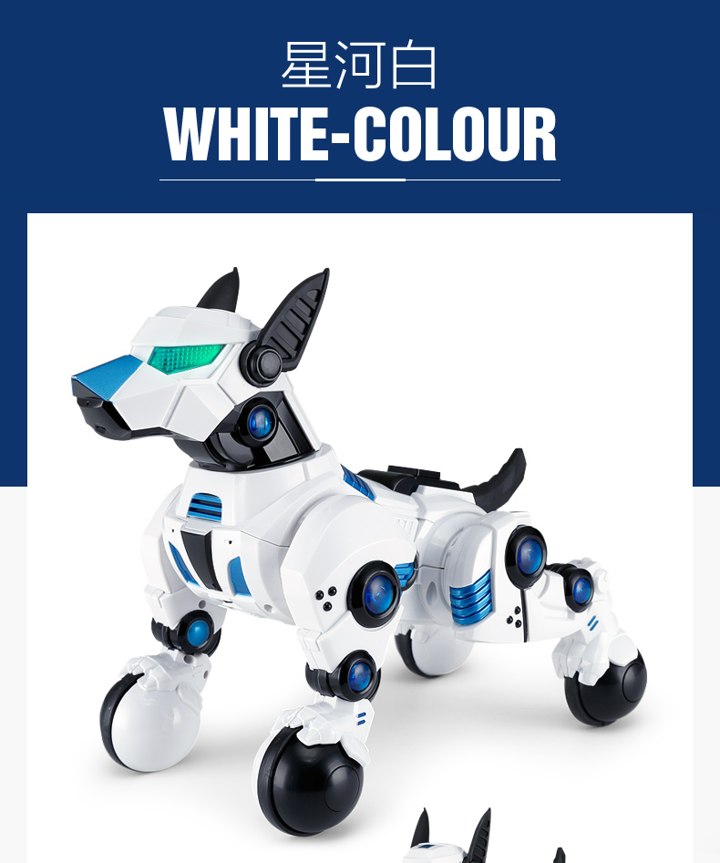 RASTAR Ánh Sáng Sao của Trẻ Em Thông Minh Điều Khiển Từ Xa Robot Đồ Chơi Bé Nhảy Múa Cùng Máy Dog USB Sạc