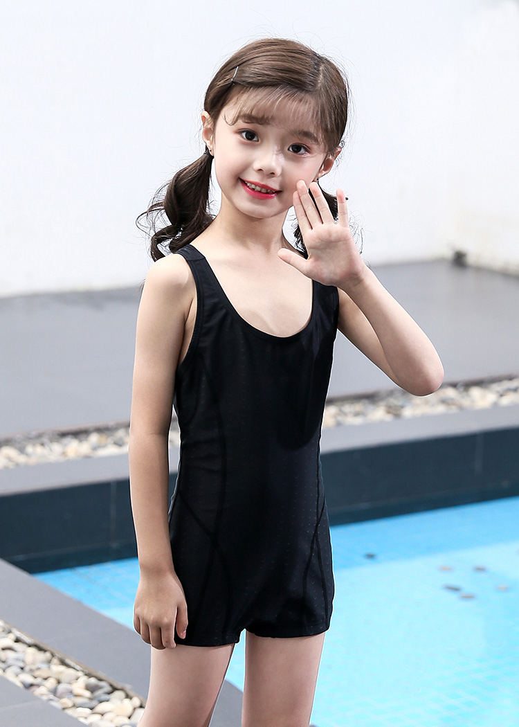Trẻ em bơi lội chuyên nghiệp Cô gái đào tạo đồ bơi nylon da cá mập Trẻ em lớn trẻ em Xiêm bơi - Bộ đồ bơi của Kid đồ nàng tiên cá cho be gái