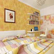 US imported wallpaper clearance orange vintage bedroom restaurant kindergarten childrens room environmental wallpaper