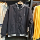 VANS Van Si Men's Black Sports Leisure Baseball Cotton Jacket Vn000gzmblk 00gzmbz0