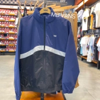 Vans van Sisi мужская черная и черная черная строчка спортивная куртка vn0a5h8xlkz 5h8x2n1