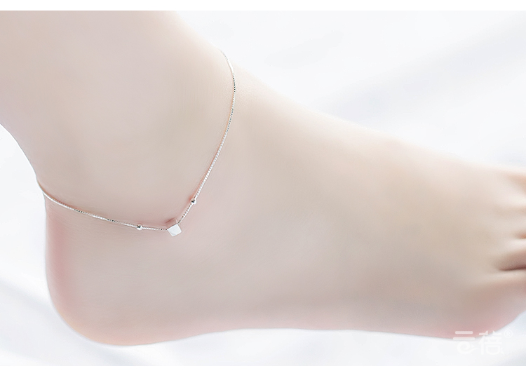 Chaine de cheville Femme en Argenterie - Ref 3102980 Image 10