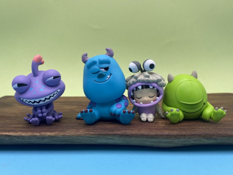 Authentic Takara Tomy Pixar Monster Company Shoulder Sleep Ornament Gacha Ready Stock