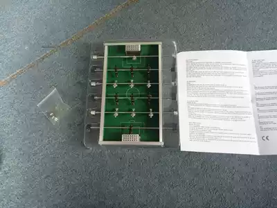 Aluminum alloy mini desktop football machine Table football table Bobby football machine