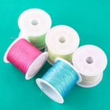 6 -Затянутая фэнтезийная цветовая линия DIY ручной затыкание золото серебряная шелковая проволока тканая рука