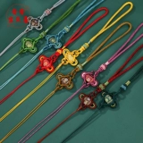 Ананасная пуговица, китайский узел, подвесная голова, высококачественный китайский узел, полуфабрикаты, аксессуары, кулон «сделай сам», подвесной ремешок на голову в этническом стиле