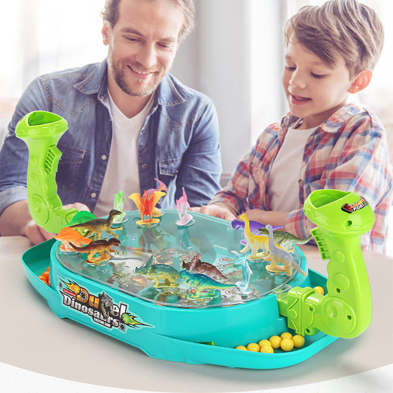Children's Table Gaming Desk Table Tours Toys Parenting Puzzle Interactive Biathlon Pairs War Dinosaur Boys Amazon Cross-border