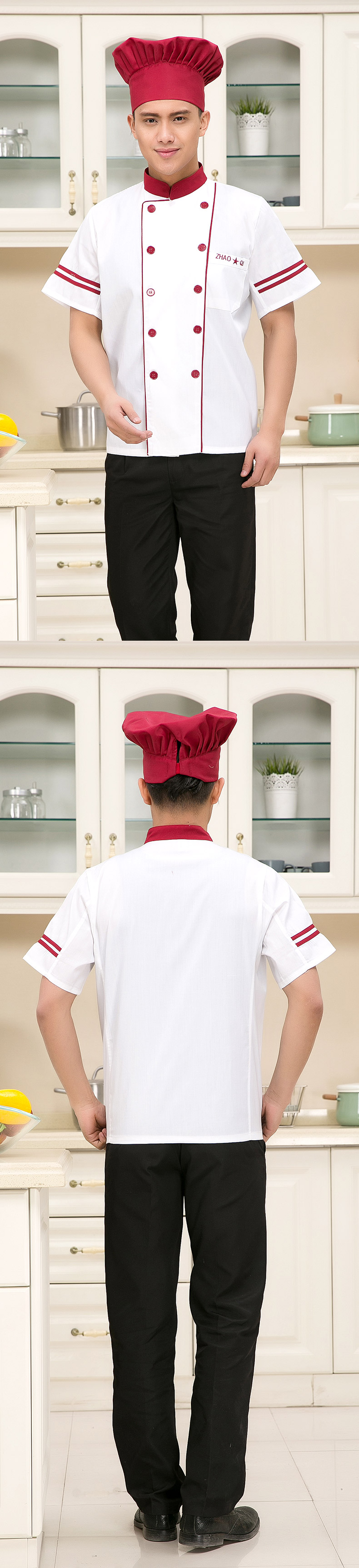 Veste chef cuisinier - Ref 1910624 Image 12