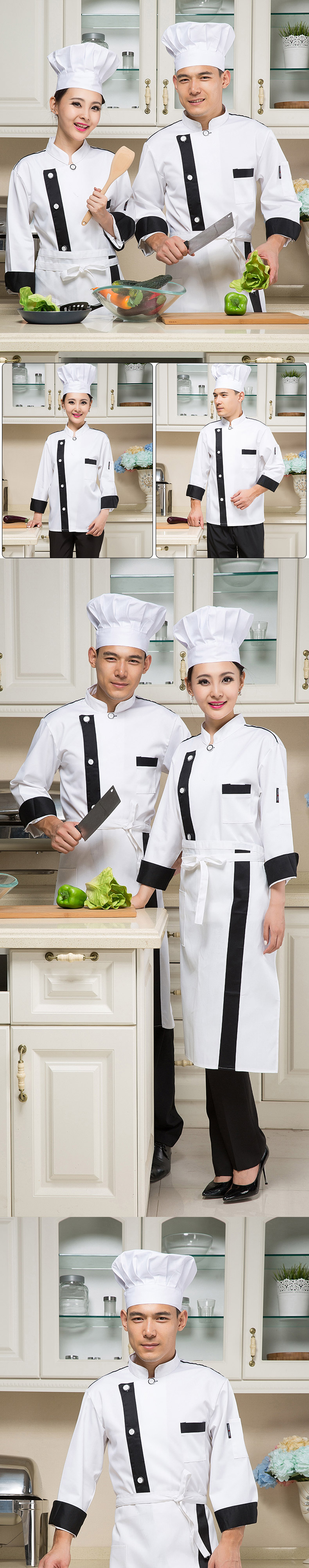 Veste chef cuisinier - Ref 1910619 Image 16