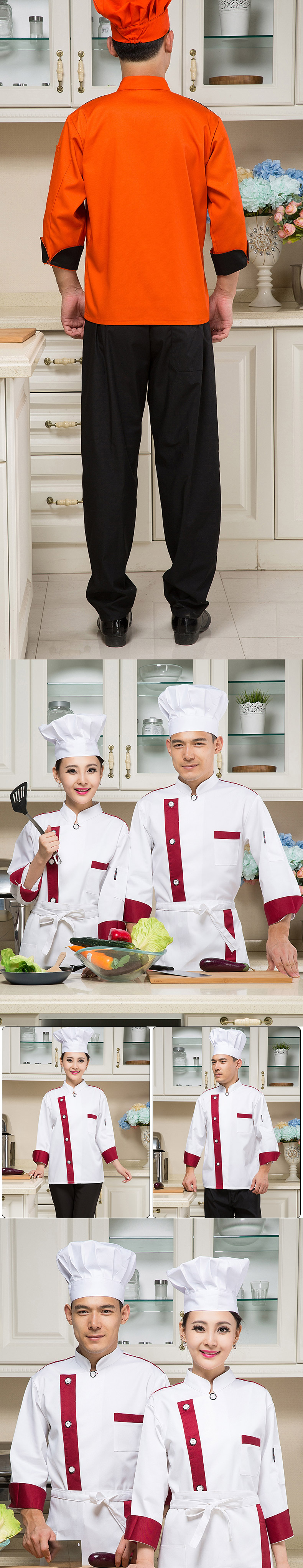 Veste chef cuisinier - Ref 1910619 Image 13