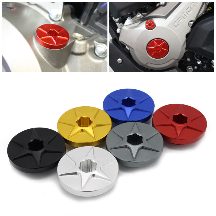 Suitable for spring breeze CF NK250 650 400 GT TR MT modified Magneto side cover oil cover screw