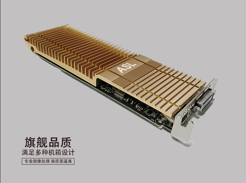 Видеокарта 翔升gt1030 战刀 4g/2g d4/d5 半高/刀卡itx迷你台式电脑独立显卡 ASL