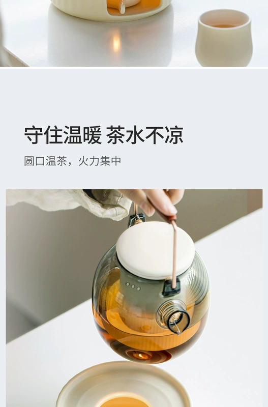Nấu trà quanh bếp ấm trà nửa nhìn thấy nồi đơn gốm đơn giản ngoài trời ấm trà gia đình sưởi ấm trà bếp