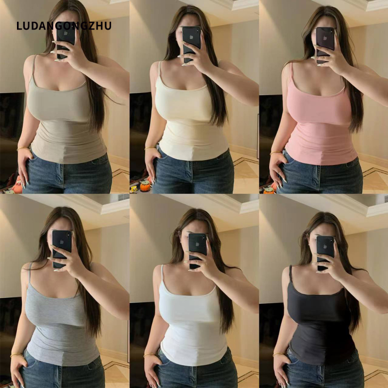 Braised Egg Princess 2026 New Summer Plus-Size Fat Girl Versatile Sports Base Shirt, Can Be Worn as an Inner Layer or Outerwear Camisole for Women Braised Egg Princess 2026 New Summer Plus-Size Fat Girl Versatile Sports Base Shirt, Can Be Worn as an Inner Layer or Outerwear Camisole for Women