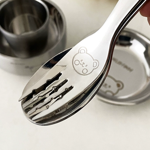 Детская посуда для прикорма, комплект, супница из нержавеющей стали, защита при падении, защита от ожогов