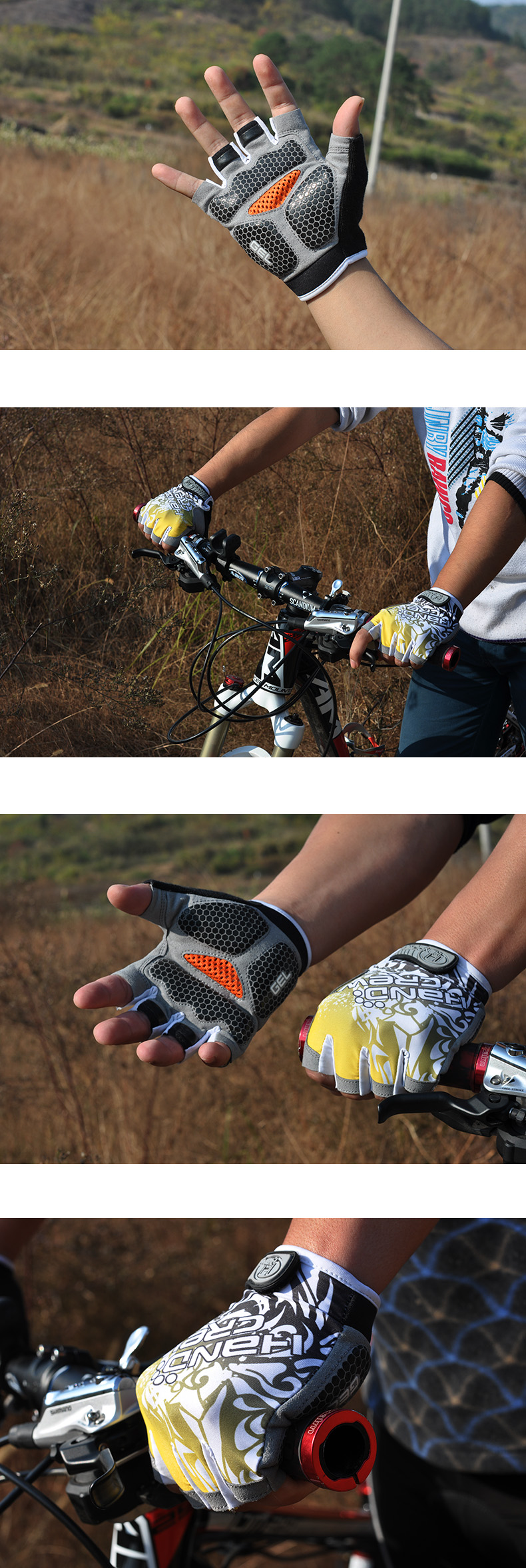 Gants pour vélo - Ref 2247217 Image 16