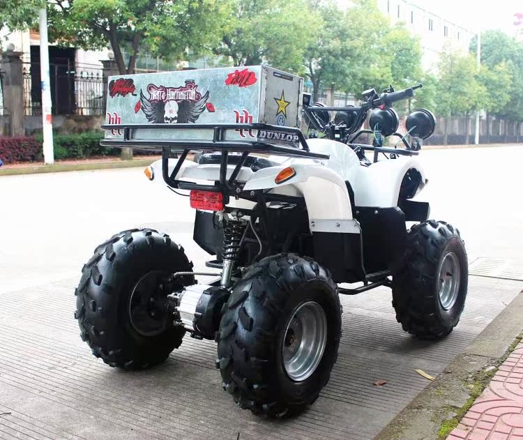 Xe mô tô điện mới ATV 60V1000W ắc quy xe địa hình núi bốn bánh lái xe máy giá xe cào cào mini