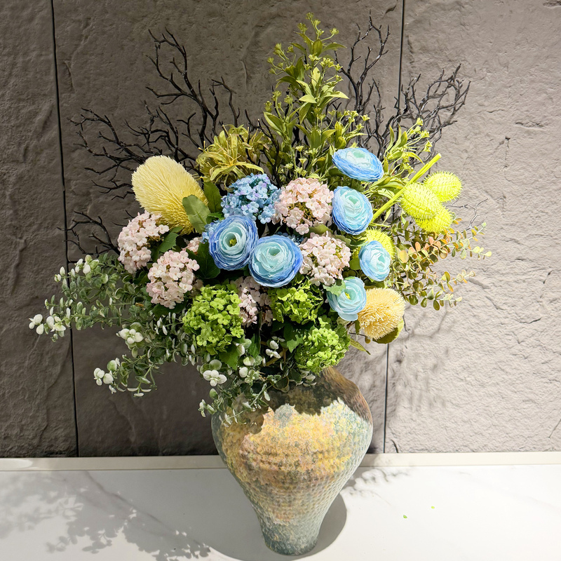 Medium to Large-Sized Light Luxury Style High-End Artificial Flower Decoration Pieces, Faux Flowers with a Premium Feel for Living Room, Dining Table, and Coffee Table Medium to Large-Sized Light Luxury Style High-End Artificial Flower Decoration Pieces, Faux Flowers with a Premium Feel for Living Room, Dining Table, and Coffee Table
