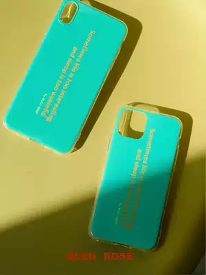 BLEU et ROSE (Modern Love whole universe insomnia) mobile phone Protective case TPU all-inclusive cover