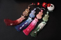 Su embroidery handmade car pendant embroidery silk tassel Chinese characteristics gift boutique small pendant overseas souvenir