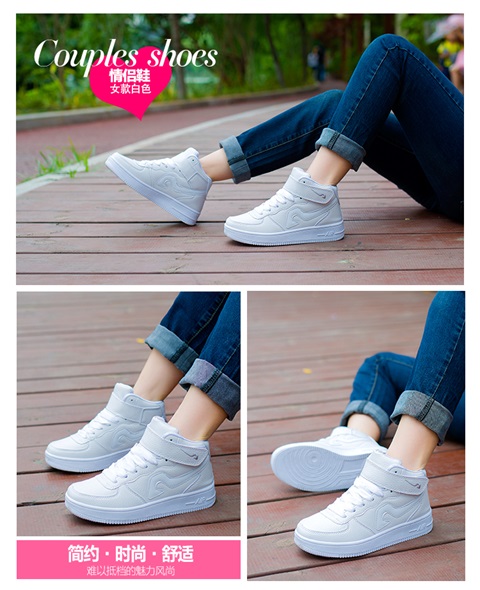 Giày nam không quân số 1 Phiên bản Hàn Quốc của xu hướng giày nam bình thường giày hip hop hoang dã aj1 giày cao mới giày xtep