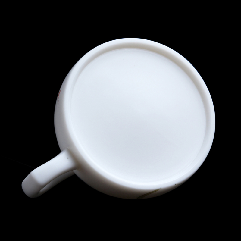 Mingyuan FengTang manually signed version of dehua white porcelain ceramic teapot kung fu tea set full manual white single pot full hand by hand