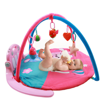 3-12 months baby pedal piano fitness Frame Game Blanket 0-1 year old baby fitness frame toy full moon gift